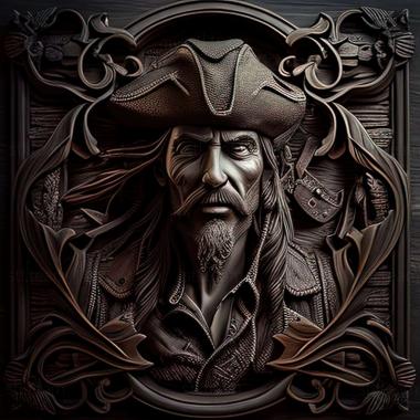 3D model Pirates of the Caribbean The Legend of Jack Sparrow gam d (STL)